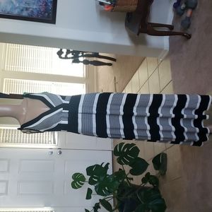 Carlota s tie knot sleeveless surplice neckline draped lower